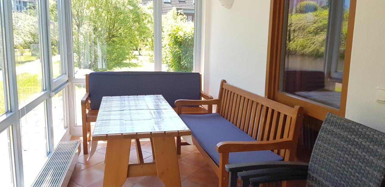 Ferienwohnung 4 Im Haus Am See Mit Wintergarten Und Terrasse Seedorf  Kültér fotó