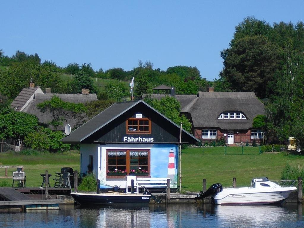Ferienwohnung 4 Im Haus Am See Mit Wintergarten Und Terrasse Seedorf  Kültér fotó